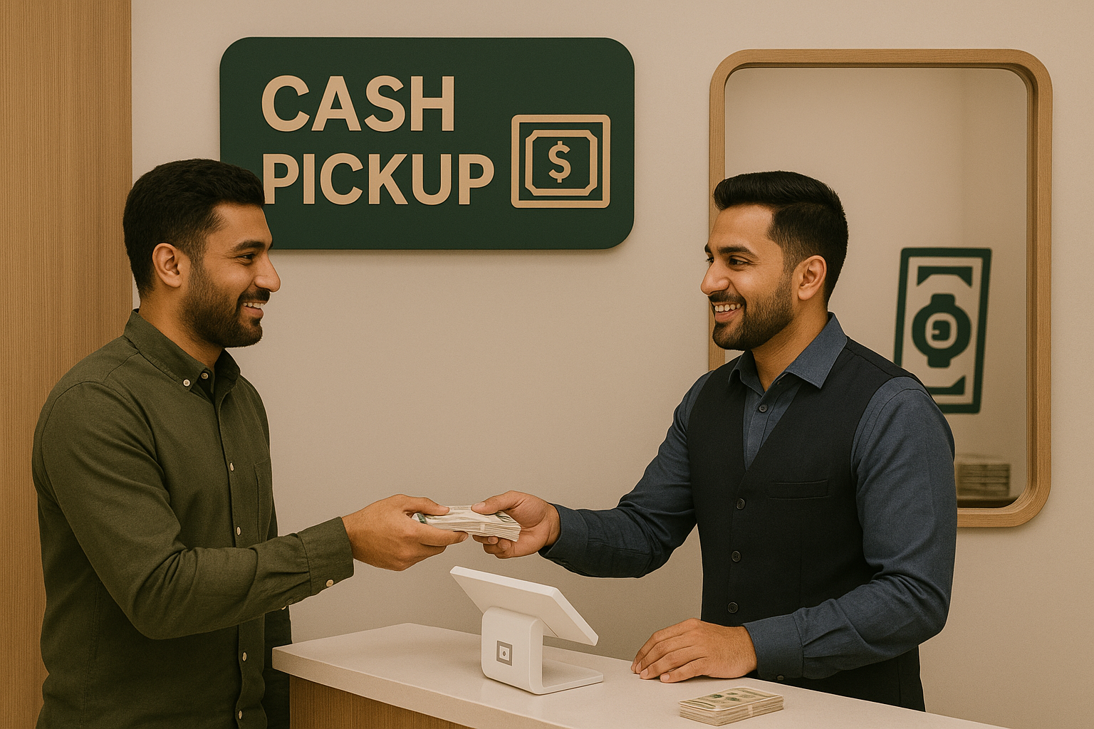 Cash Pickup
